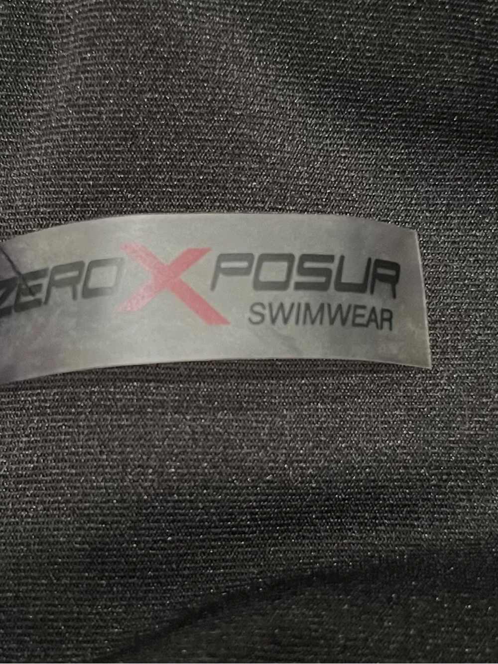 ZEROXPosur NWT Women’s black swim shorts featuring white stitching. SIZE 2X - Picture 13 of 13